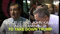 Ted Cruz & John Kasich Are Working Together Against Donald Trump