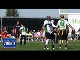 Watch these wounded warriors take on NFL alums in the 'Super Bowl' of flag football
