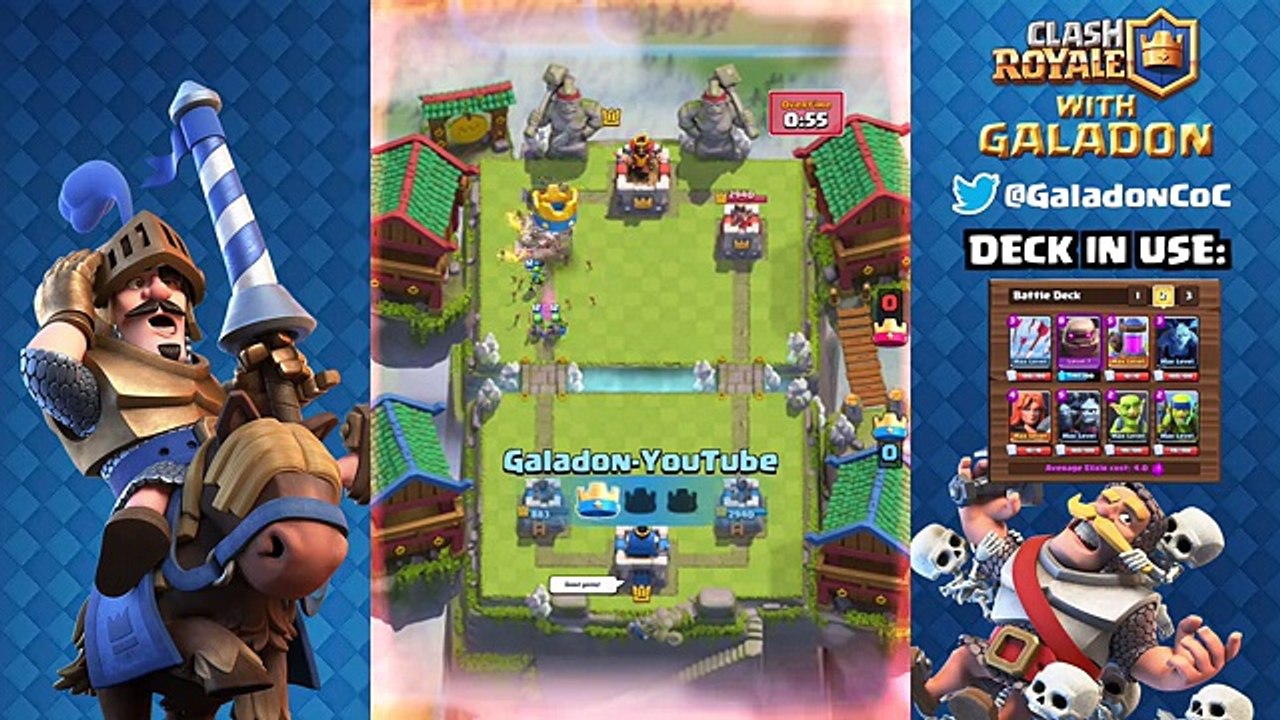 Clash ROYALE Deck Strategy ♦ SWARM! ♦ Winning with the Golem Swa