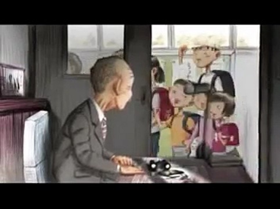 山本浩二監督アニメーション　「校長先生とクジラ」　グリーンピース