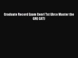 Download Graduate Record Exam Genrl Tst (Arco Master the GRE CAT) PDF Online