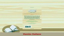 Download  Mambo Italiano Free Books