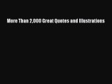 Download More Than 2000 Great Quotes and Illustrations Ebook Free