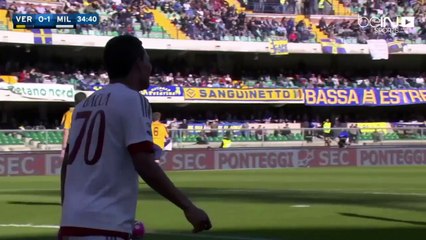 ملخص واهداف اسي ميلان وفيرونا 2-1 الدوري الايطالي