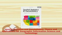 PDF  Spatial Statistics and Geostatistics Theory and Applications for Geographic Information Download Full Ebook