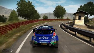 WRC 3 Gameplay Preview Video Spain Track Xbox 360, PS3, PS VITA, PC PQube Games
