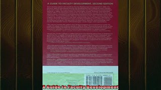 READ book  A Guide to Faculty Development Full EBook