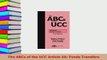 PDF  The ABCs of the UCC Article 4A Funds Transfers  Read Online