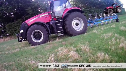 test ciągnika CASE CVX 315