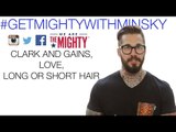 Alex Minsky on 'Clark' and gains, love, long or short hair | Get Mighty With Minsky