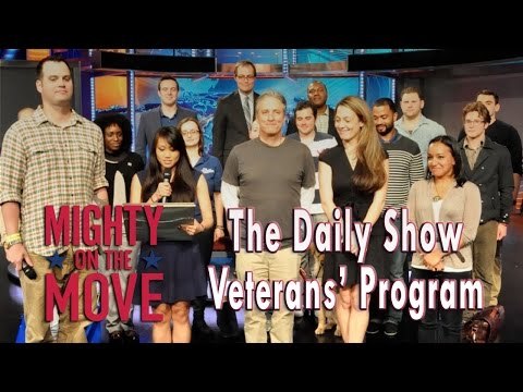 Jon Stewart and 'The Daily Show' giving veterans their big break | Mighty On The Move