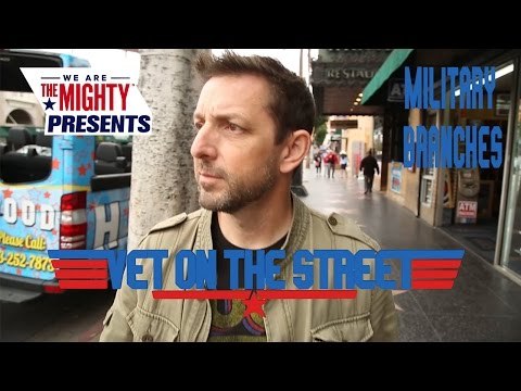 We asked people to name the five military branches | Vet On The Street