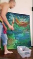 Time lapse oil painting- 