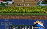 Mostrando minha casa no minecraft e como baixar minecraft 0.14.1