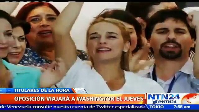 Oposición venezolana viajará este jueves a Washington para evaluar activación de la Carta Democrática