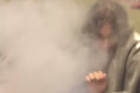 Girl Catches Boyfriend Vaping Under the Covers