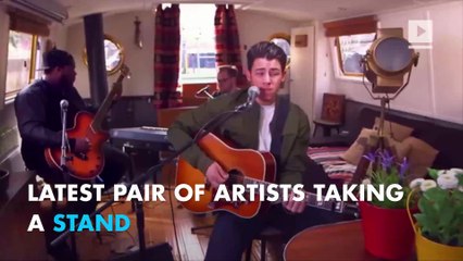 Demi Lovato, Nick Jonas cancel tour stops in North Carolina