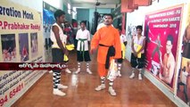 Kung-fu -20 Girls Self-Defense Training Techniques India Martial arts Master Shifu Prabhakar Reddy