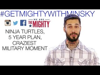 Alex Minsky on Ninja Turtles, his 5 year plan, & craziest military moment