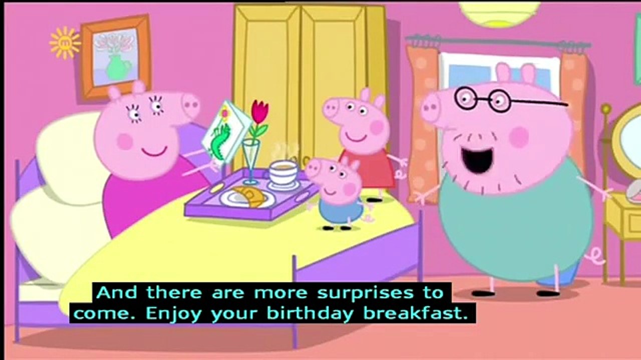 Peppa Pig (Series 1)   Mummy Pig s Birthday (with subtitles)