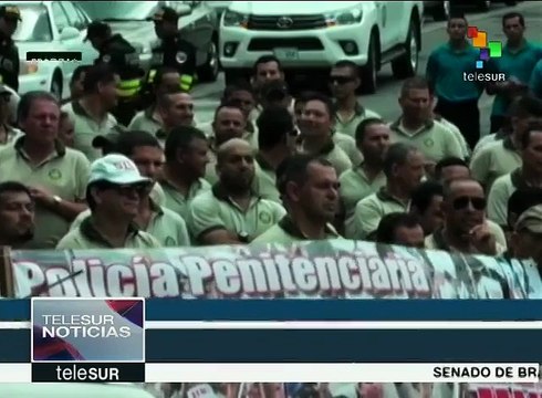 Costa Rica: oficiales de Policía Penitenciaria piden mejores salarios