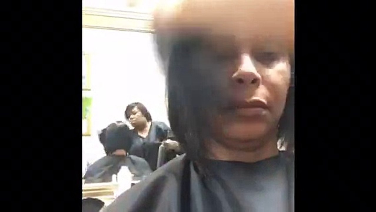 Hair cut moment