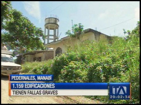 Inmuebles afectados en más del 80 % serán demolidos en Pedernales