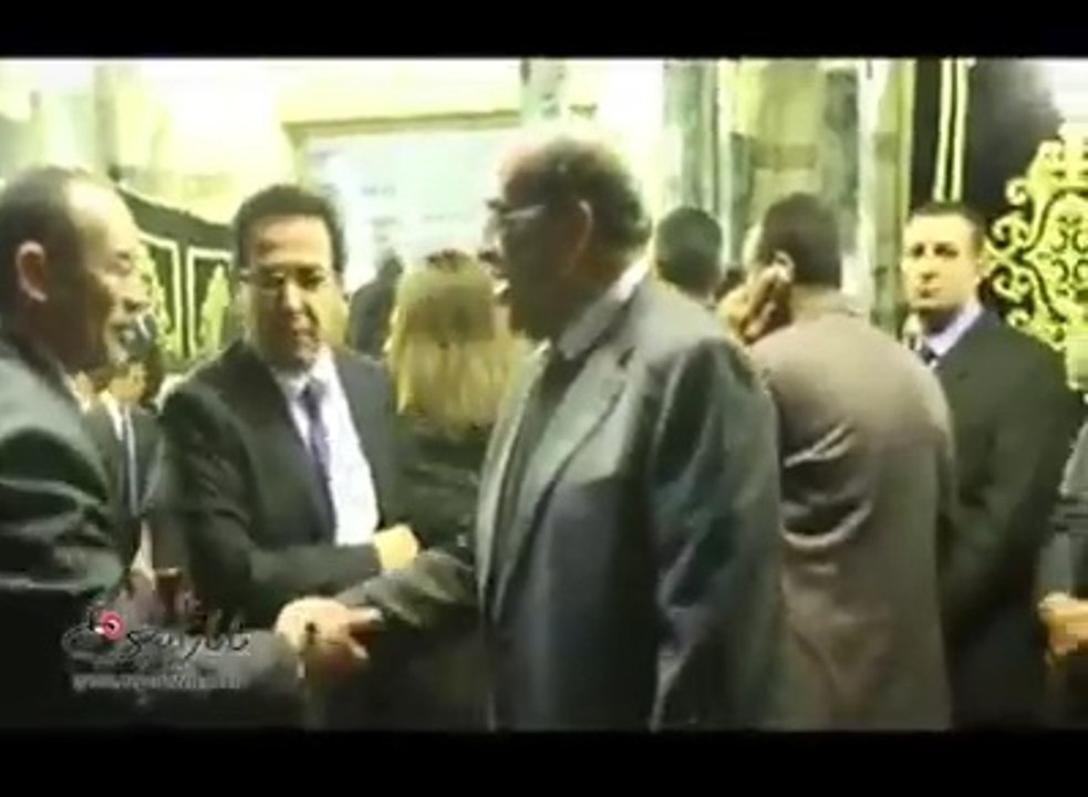 إعلاميون وسياسيون في عزاء "هيكل"