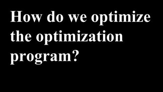 Your Optimization Process Can Discover What Matters