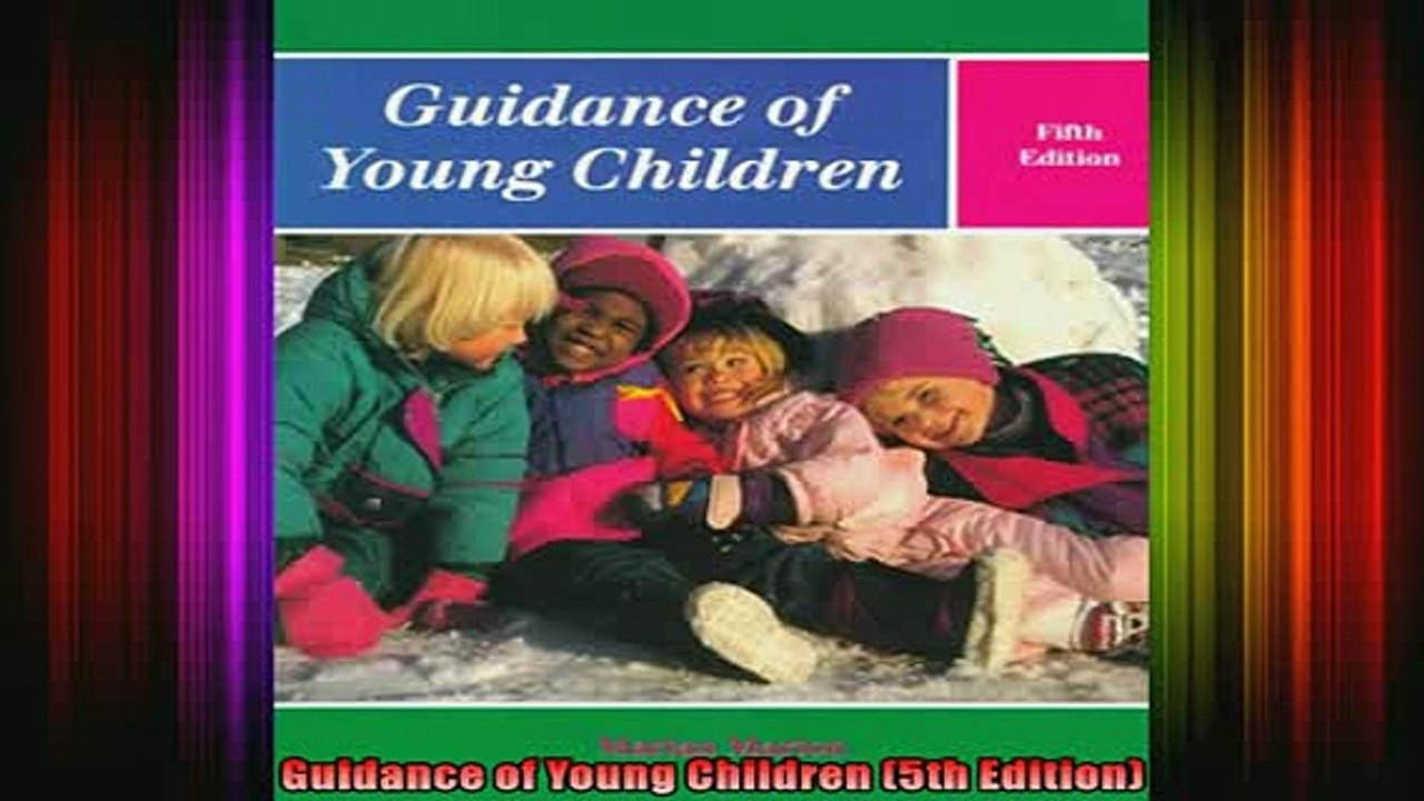 READ FREE FULL EBOOK DOWNLOAD  Guidance of Young Children 5th Edition Full Ebook Online Free