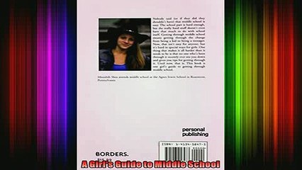 READ book  A Girls Guide to Middle School Full Free