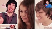 Chicos que no hablan español viendo HolaSoyGerman y JuegaGerman Juega German