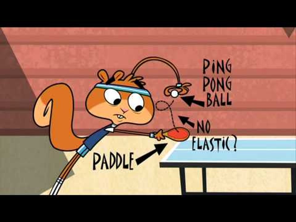 Scaredy Squirrel Shorts! (Paddleball Edition)