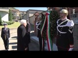 Varallo (VC) - Mattarella in occasione del 71° anniversario della Liberazione (25.04.15)