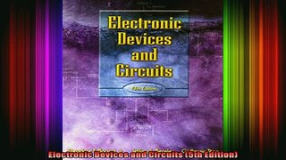 READ book  Electronic Devices and Circuits 5th Edition Full Free