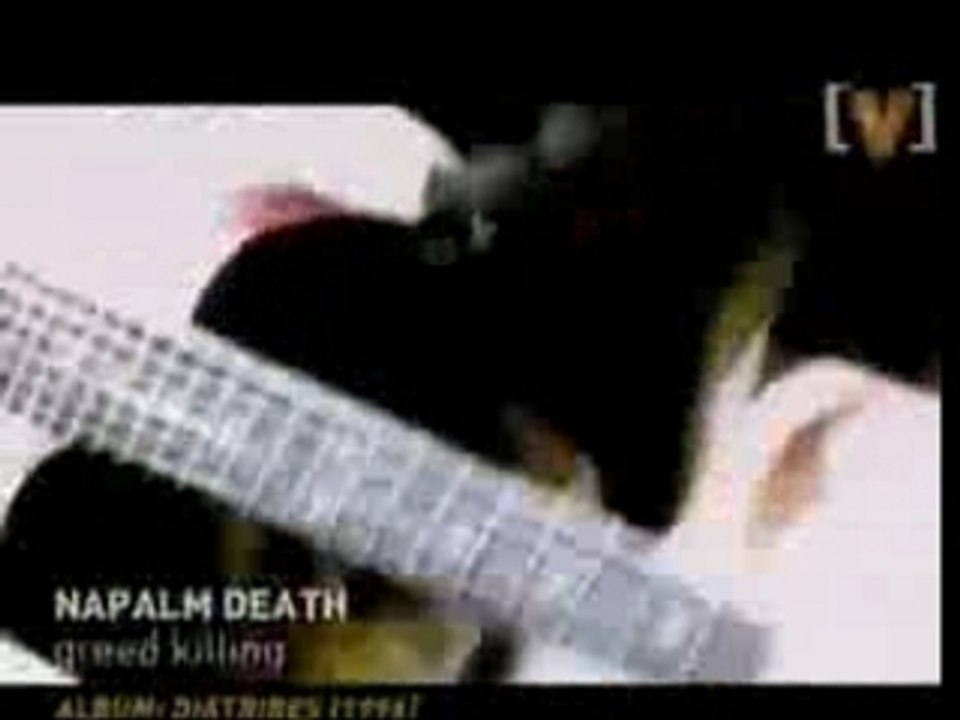 Napalm Death - Greed Killing