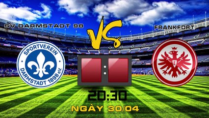 kết quả bóng đá  SV Darmstadt 98 vs Frankfort