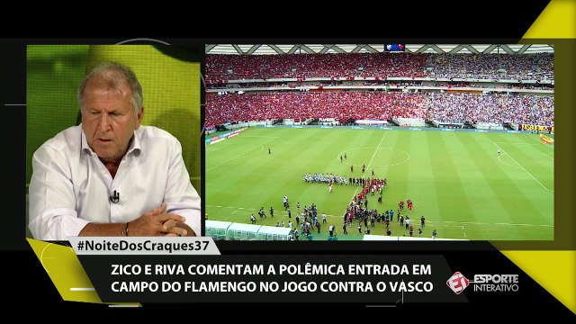 Zico, sobre entrada do Flamengo contra o Vasco: Achei um grande desrespeito