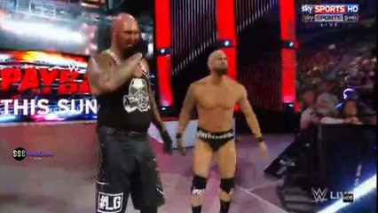 Roman Reigns Saves The Usos To Live Raw Tag Team Match 25 April 2016