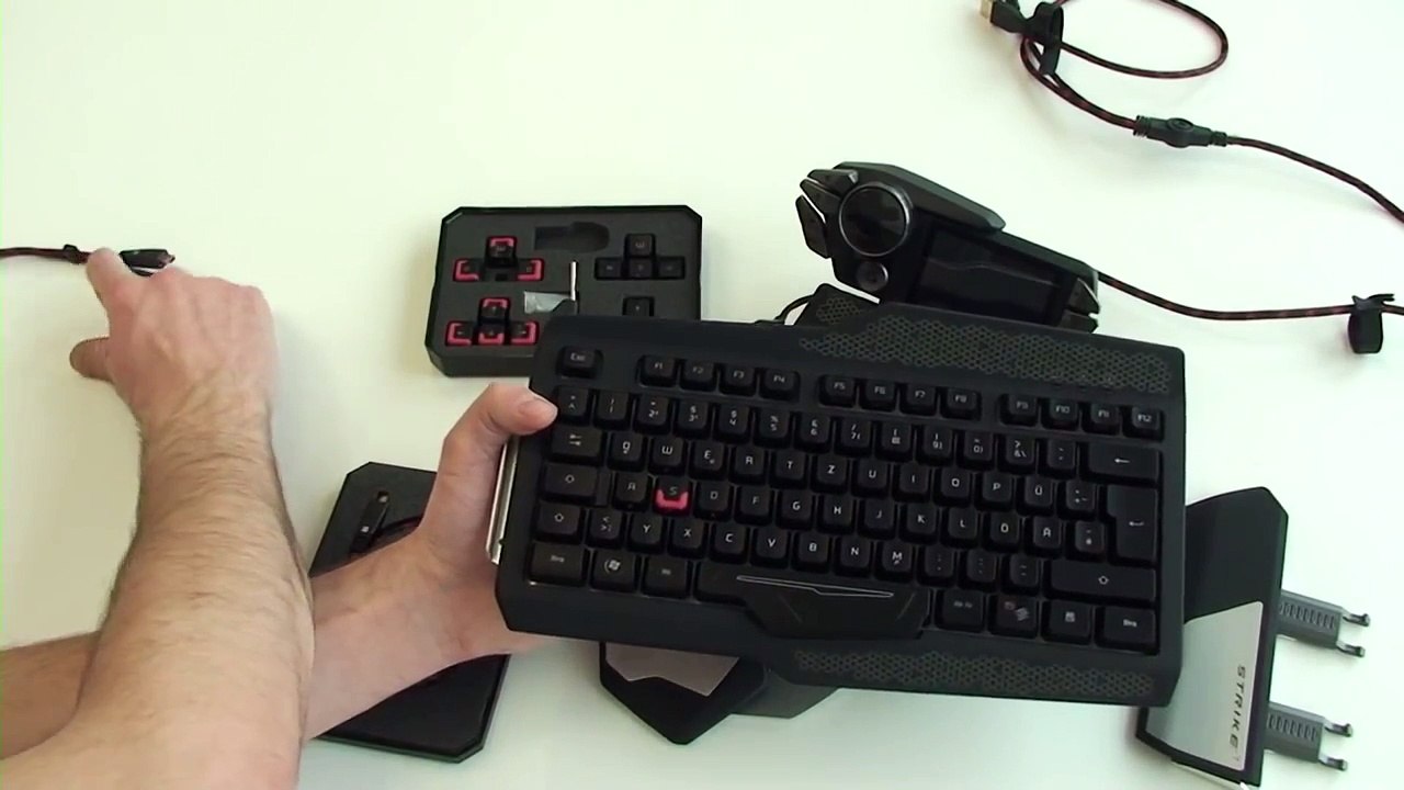 MadCatz Cyborg S.T.R.I.K.E. 7 Hands On German / Deutsch ►►notebooksbilliger.de