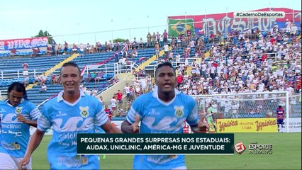 Pequenas grandes surpresas nos estaduais: Audax, Uniclinic, América-MG e Juventude