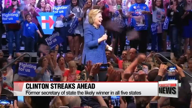 Odds favor Trump and Clinton in next round of primaries