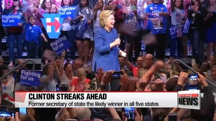 Odds favor Trump and Clinton in next round of primaries