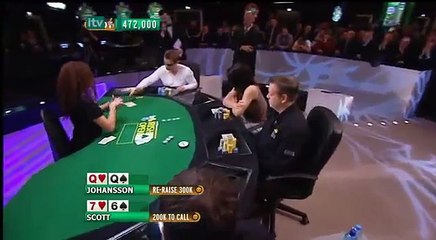 Must see poker hand Unbelievable luck