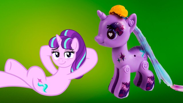 Создай свою пони Старлайт Глиммер обзор игрового набора май литл пони на русском