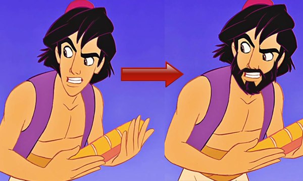 Персонажи Диснея с бородой и без бороды. Принцы, короли, волшебники и животные Диснея.