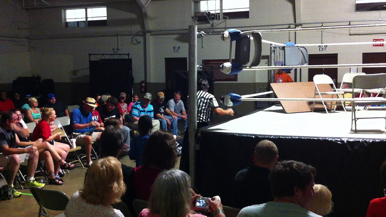 "Renegade" Joey Abel vs. "Dynamite" Jay Andrews - Pro Wrestling EGO - Tables, Cups, & Chairs Match