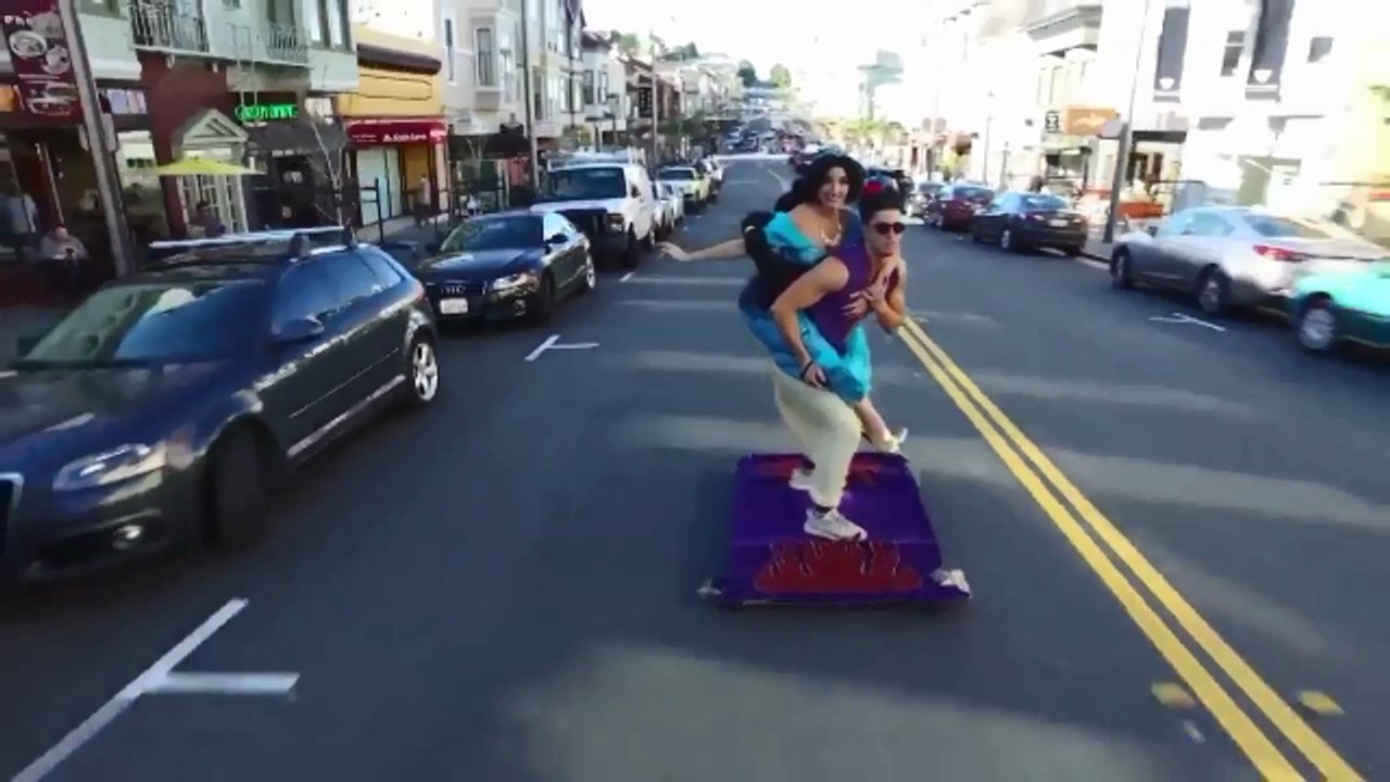 Алладин в реальной жизни! Шикарное видео,просто КЛАСС!