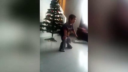 Little Boy Cries While Dancing