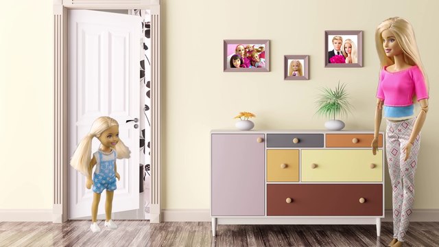 Барби мультик на русском мультфильмы барби для детей Челси смотрит мультики